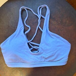 Women's Lilac Strappy Bra